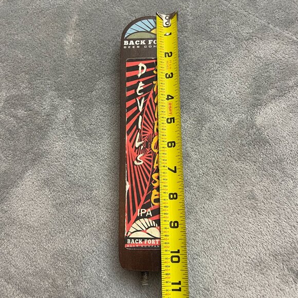 Devil Devil\'s Staircase IPA Beer Tap Handle / Back Forty Beer Company
